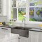 Nantucket Sinks Double Bowl Farmhouse Fireclay Sink with Concrete Finish FCFS3318D-Concrete - alternate 5